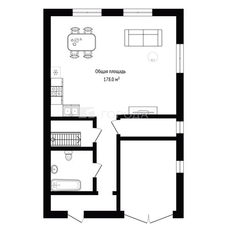 
  Продается дом 178 м². Фото 51.