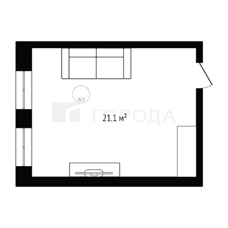 
  Продается комната 54.8 м². Фото 21.