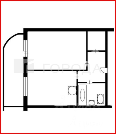 
  Продается 1-комн. квартира 41.88 м², в ЖК Ельцовский, 1-2 б/с. Фото 14.
