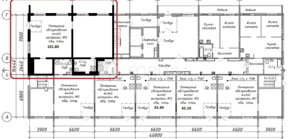 
  Продается универсальное помещение 101.8 м². Фото 7.