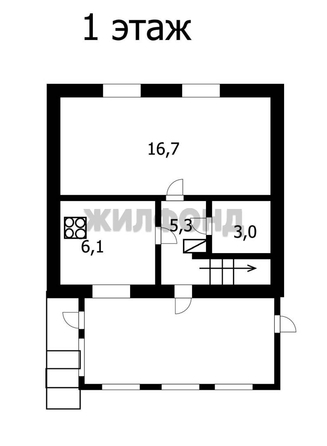 
  Продается дом 96.5 м². Фото 21.
