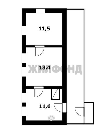 
  Продается дом 36.5 м². Фото 3.