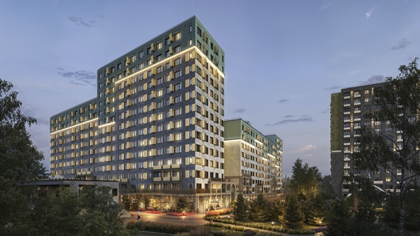 
  Продается 3-комн. квартира 80.4 м², в  Природные кварталы Сибирия. Фото 1.
