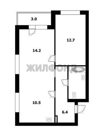 
  Продается 2-комн. квартира 48.5 м², в ЖК Прованс. Фото 38.