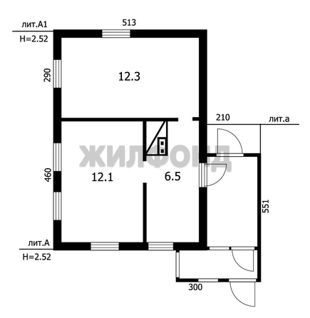 
  Продается дом 30.9 м². Фото 4.
