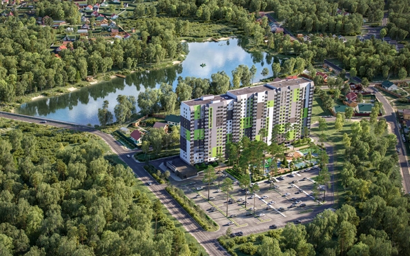 
  Продается 2-комн. квартира 49.2 м², в ЖК Расцветай у Академгородка. Фото 1.