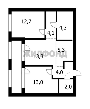 
  Продается 3-комн. квартира 58.7 м², в ЖК Мылзавод, дом 2. Фото 18.