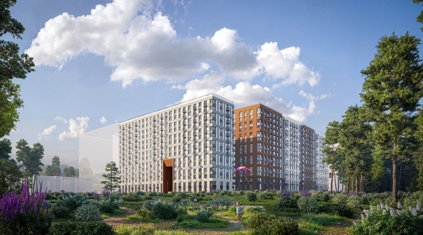 
  Продается студия 29 м², в ЖК Сила леса, корп 1. Фото 2.