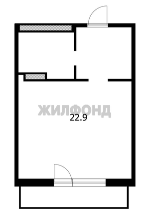 
  Продается студия 22.9 м². Фото 15.