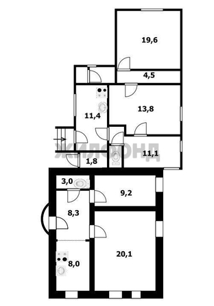 
  Продается дом 163.3 м². Фото 1.