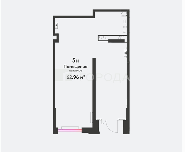 
  Продается офис 62.96 м². Фото 3.