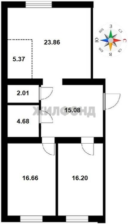 
  Продается 3-комн. квартира 83.9 м². Фото 26.