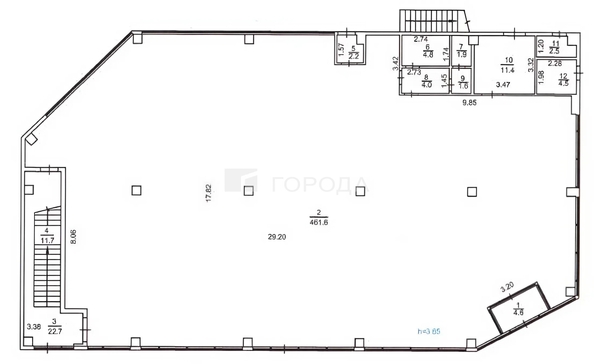 
  Сдается торговая площадь 340 м². Фото 1.