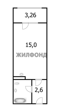 
  Продается студия 20.8 м². Фото 14.