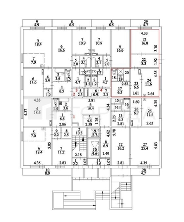 
  Продается универсальное помещение 53.8 м². Фото 8.