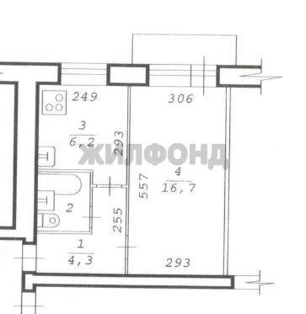 
  Продается 1-комн. квартира 30.1 м². Фото 21.