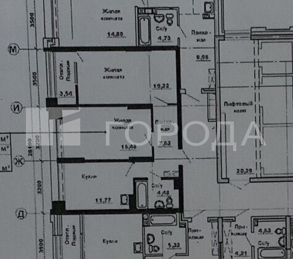
  Продается 2-комн. квартира 60.2 м², в ЖК На Рябиновой. Фото 30.