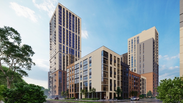 
  Продается студия 34.4 м², в ЖК Расцветай на Красном, дом 3,4. Фото 2.
