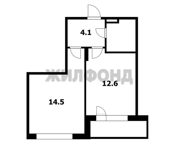 
  Продается 1-комн. квартира 34.9 м², в ЖК Чернышевский, корп 3.1. Фото 20.