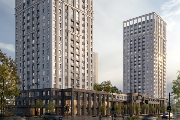 
  Продается 1-комн. квартира 38.4 м², в ЖК Виларт, дом 2. Фото 1.