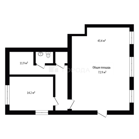 
  Продается торговая площадь 72.9 м². Фото 8.