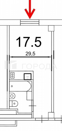 
  Продается студия 17.5 м². Фото 28.