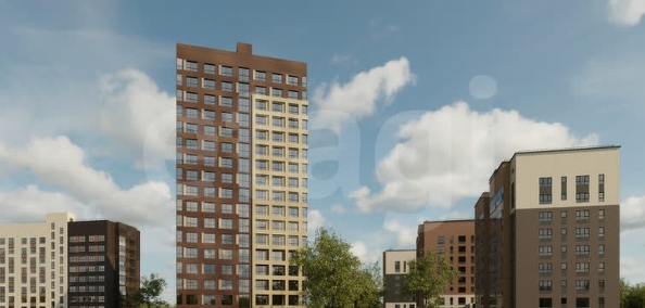 
  Продается студия 22 м², в ЖК Одоевский, дом 2. Фото 1.