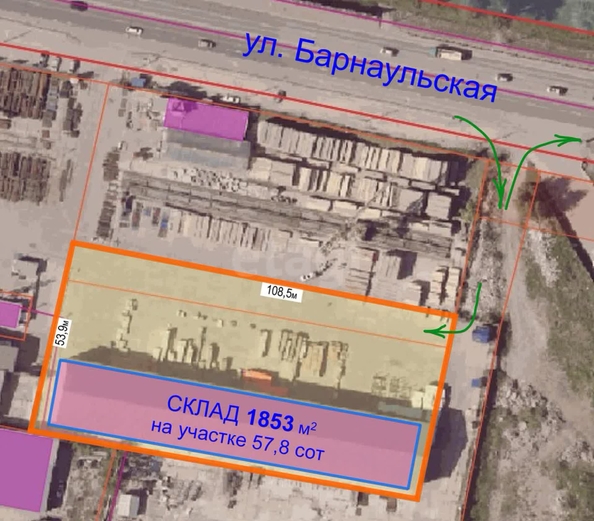 
  Сдается производственное помещение 1853 м². Фото 7.