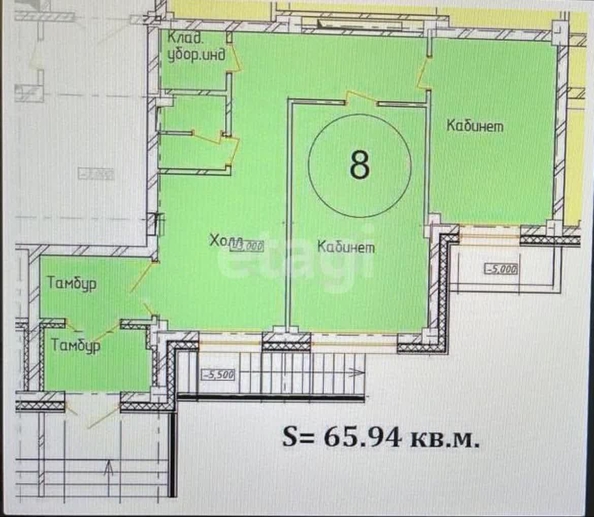 
  Продается универсальное помещение 65 м². Фото 2.