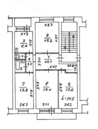 
  Продается 4-комн. квартира 88.5 м². Фото 1.