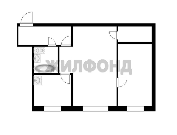 
  Продается 2-комн. квартира 42.1 м². Фото 6.
