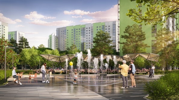 
  Продается 2-комн. квартира 63.38 м², в ЖК Эко-квартал на Кедровой, дом 6. Фото 5.