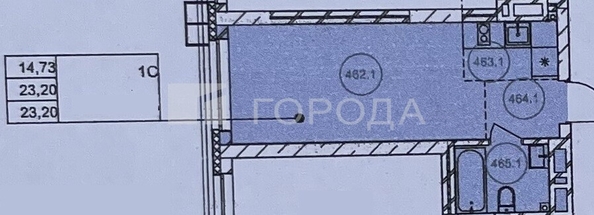 
  Продается студия 23.2 м², в ЖК Горская Лагуна. Фото 34.