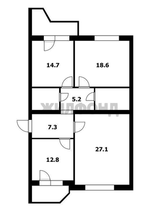 
  Продается 3-комн. квартира 98.2 м². Фото 2.