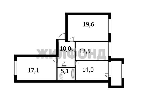 
  Продается 3-комн. квартира 78 м². Фото 17.