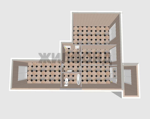 
  Продается 3-комн. квартира 78 м². Фото 18.