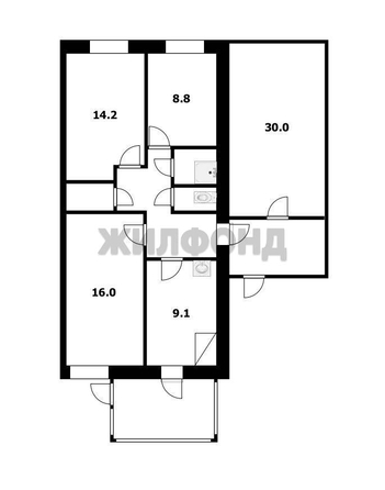 
  Продается дом 92 м². Фото 14.