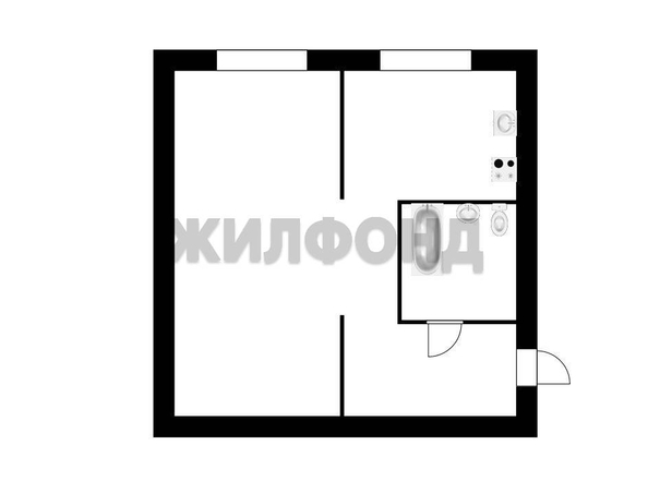 
  Продается 1-комн. квартира 30.2 м². Фото 12.