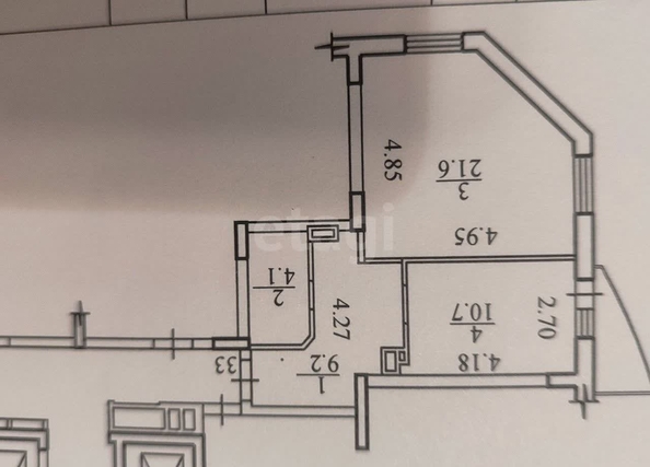 
  Продается 1-комн. квартира 45 м². Фото 15.