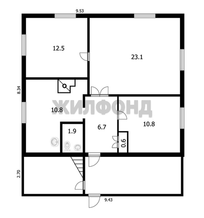 
  Продается дом 66.4 м². Фото 20.