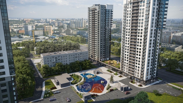 
  Продается 3-комн. квартира 54.82 м², в ЖК Салют, дом 2. Фото 2.