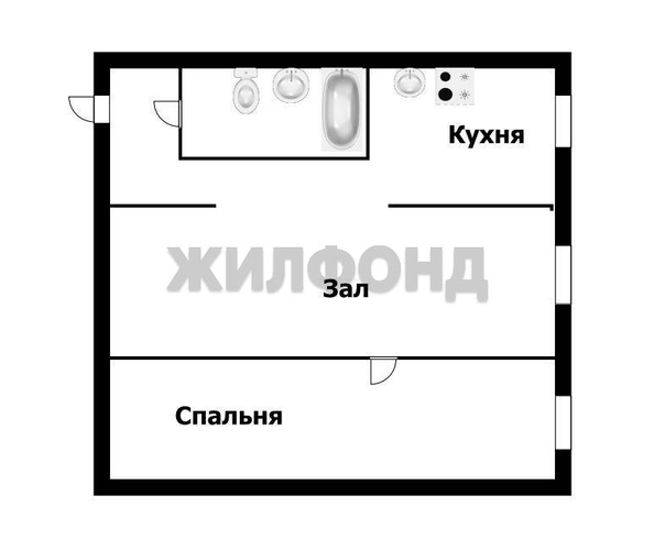 
  Продается 2-комн. квартира 45 м². Фото 16.