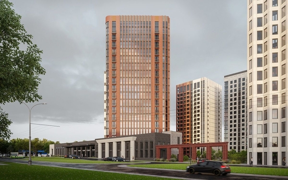 
  Продается 3-комн. квартира 109.54 м², в ЖК Фора, дом 1. Фото 2.