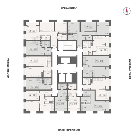 
  Продается 2-комн. квартира 47.41 м², в ЖК Ньютон, корпус 1. Фото 1.