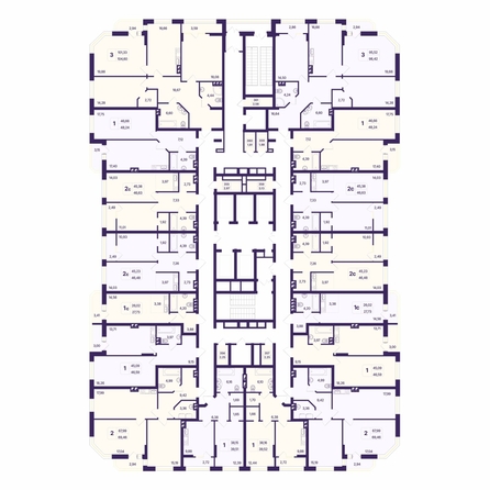 
  Продается 2-комн. квартира 46.63 м², в ЖК Астон. Шесть звёзд, 1. Фото 1.
