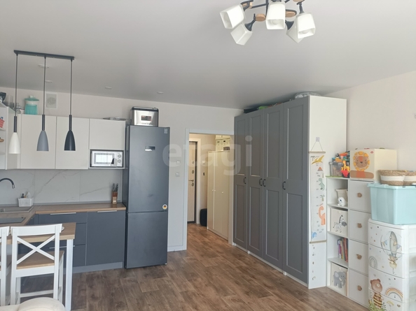 
  Продается студия 32.6 м², в ЖК На Снежиной, дом 2. Фото 1.