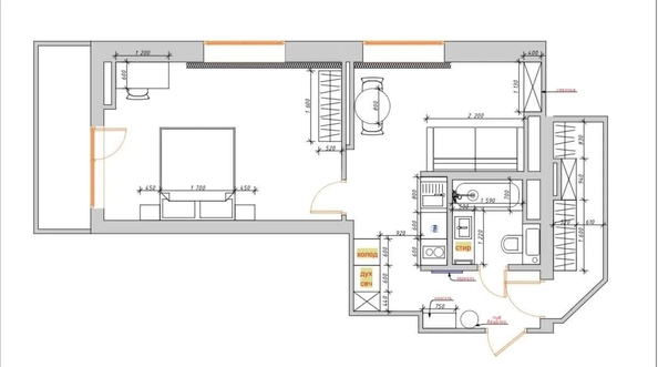 
  Продается 2-комн. квартира 51.7 м². Фото 1.