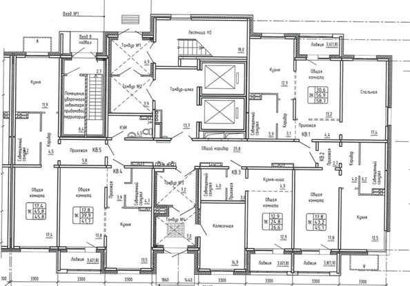 
  Продается 2-комн. квартира 45.8 м², в ЖК Самоцветы, Бирюза дом 2. Фото 1.