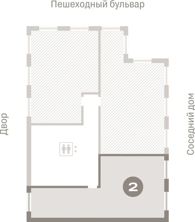 
  Продается 2-комн. квартира 77.83 м², в ЖК Пшеница, дом 2.1. Фото 2.