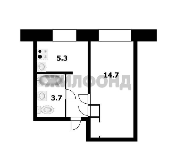 
  Продается 1-комн. квартира 26.5 м². Фото 15.
